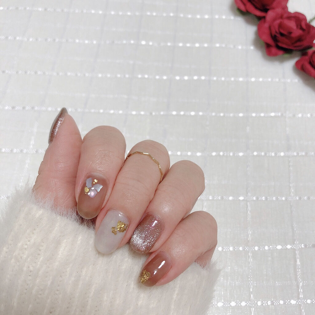 カラージェル 106 ヴァニラ/by Nail Labo/ジェルネイルを使ったクチコミ（2枚目）