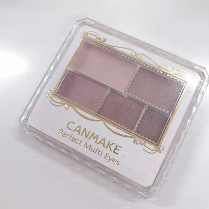 パーフェクトマルチアイズ/キャンメイク/アイシャドウパレットを使ったクチコミ(1枚目)