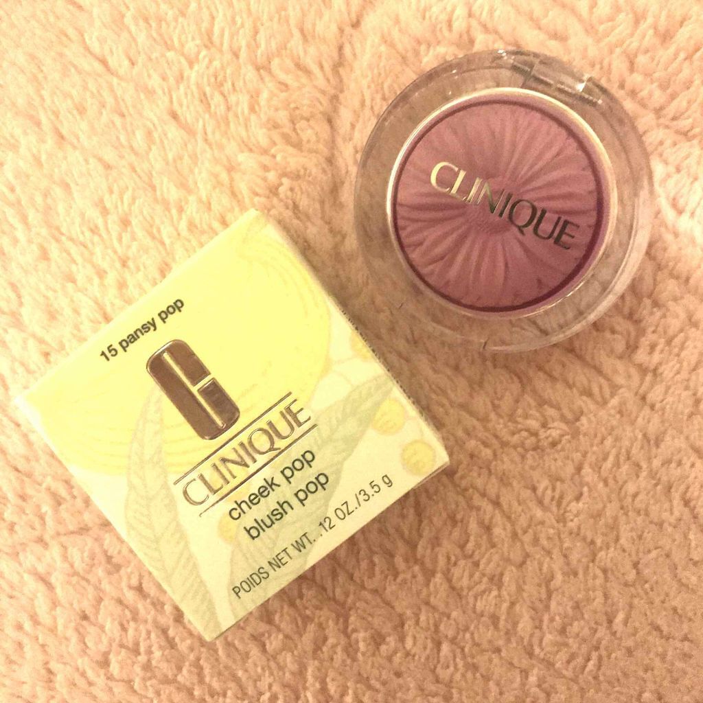 チーク ポップ/CLINIQUE/パウダーチークを使ったクチコミ(1枚目)