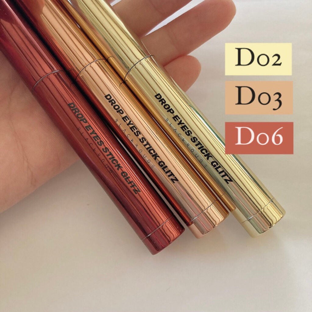 ドロップアイズスティックグリッツ/BLACK ROUGE/スティックアイシャドウを使ったクチコミ(2枚目)