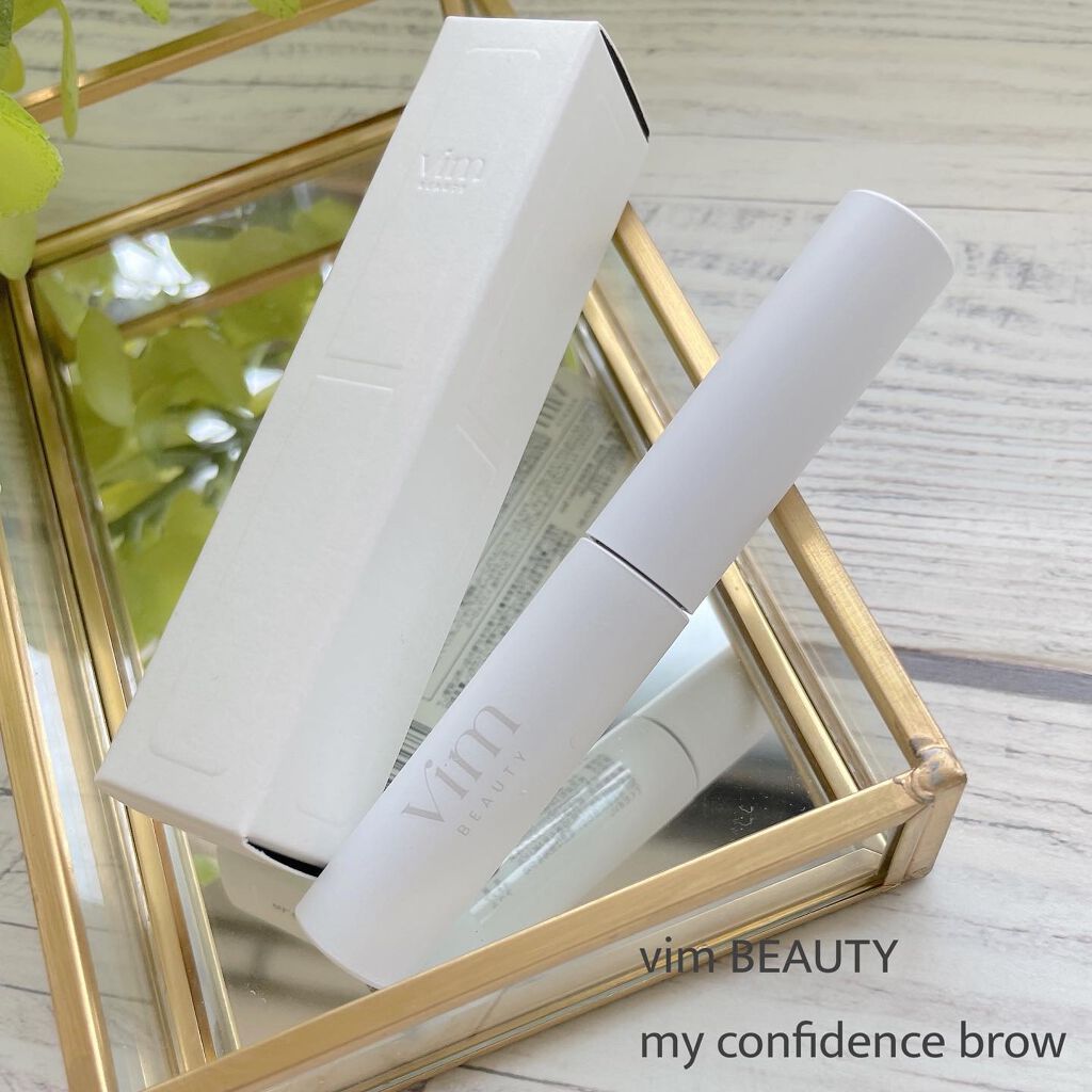 my confidence brow/vim BEAUTY/眉マスカラを使ったクチコミ（1枚目）