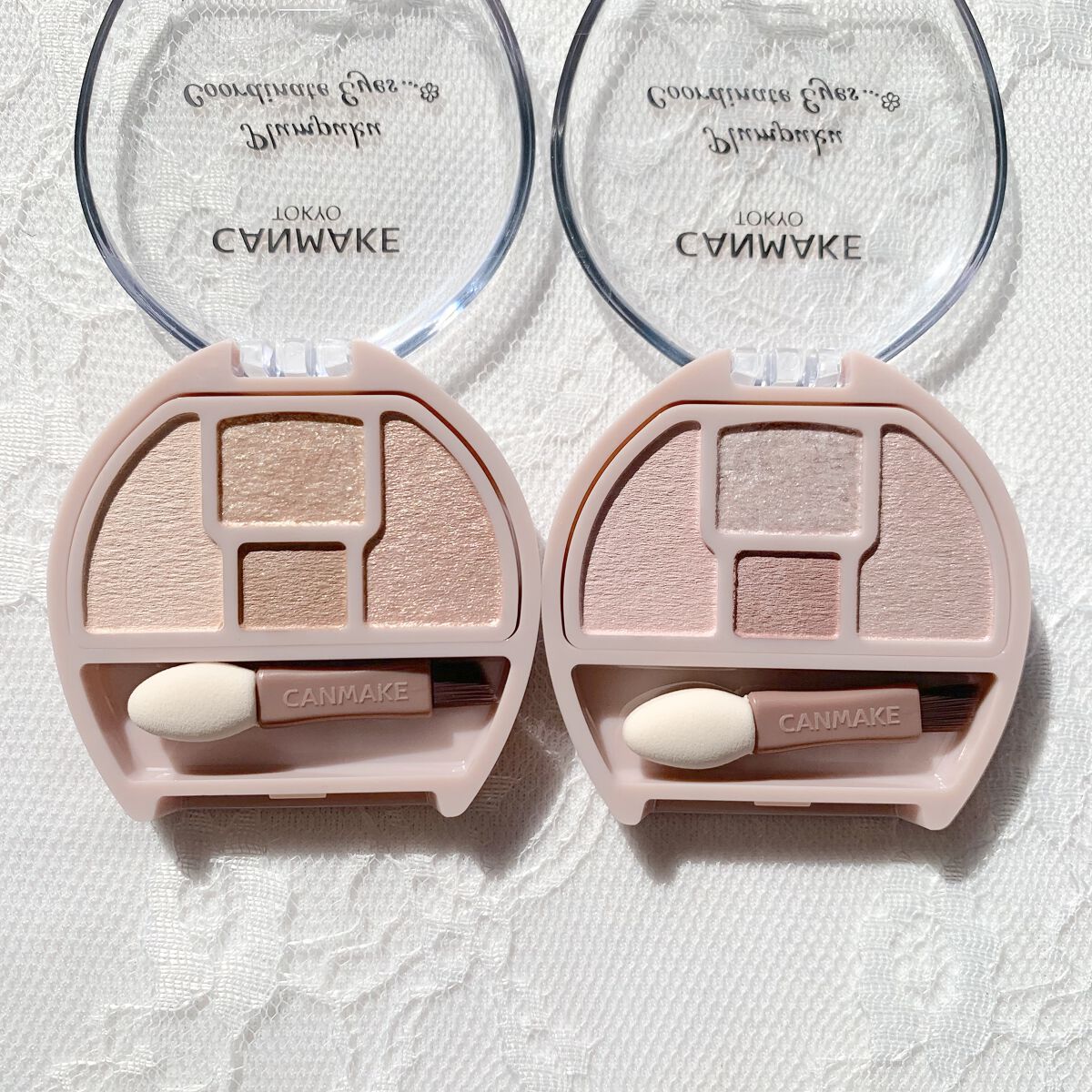 プランぷくコーデアイズ/キャンメイク/パウダーアイシャドウを使ったクチコミ（2枚目）