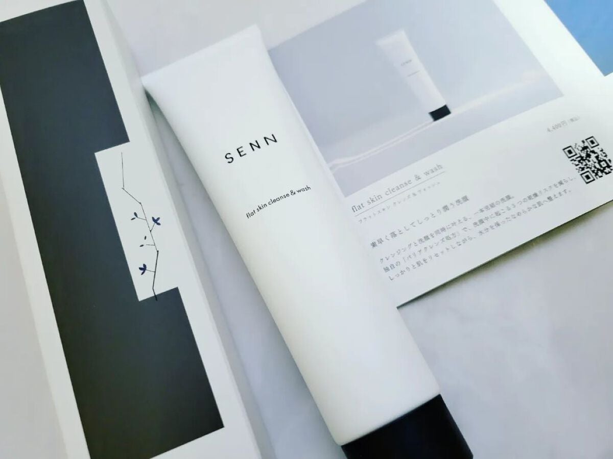 フラットスキン クレンズ&ウォッシュ/SENN/その他洗顔料を使ったクチコミ(1枚目)