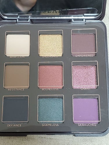 Libertine Eye Shadow Palette/VISEART/パウダーアイシャドウを使ったクチコミ（2枚目）