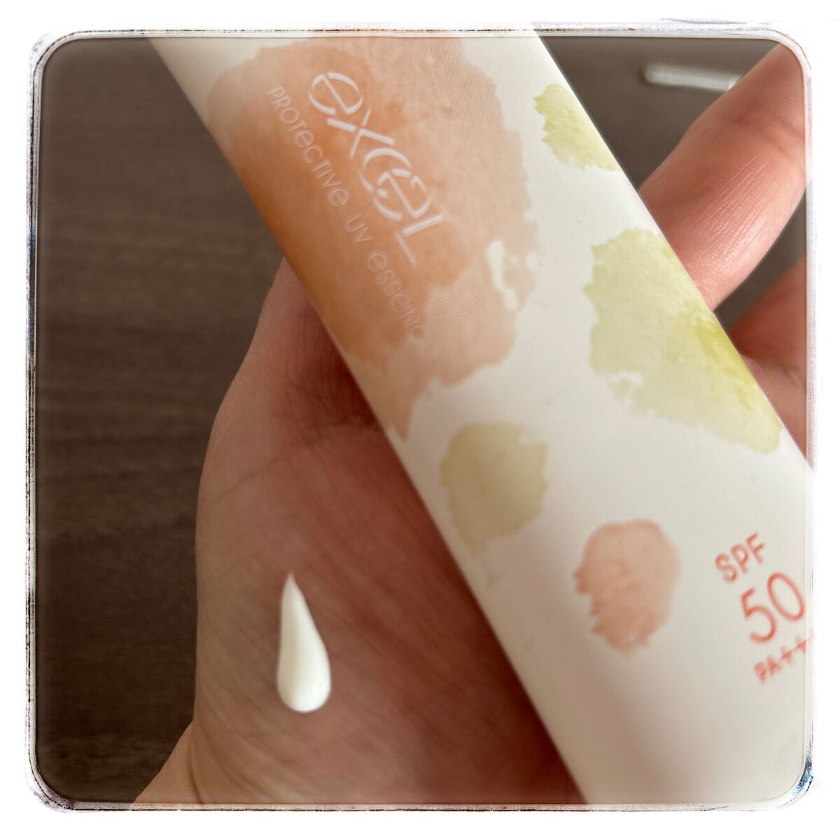 プロテクティブ UVエッセンス/excel/日焼け止めローションを使ったクチコミ（3枚目）