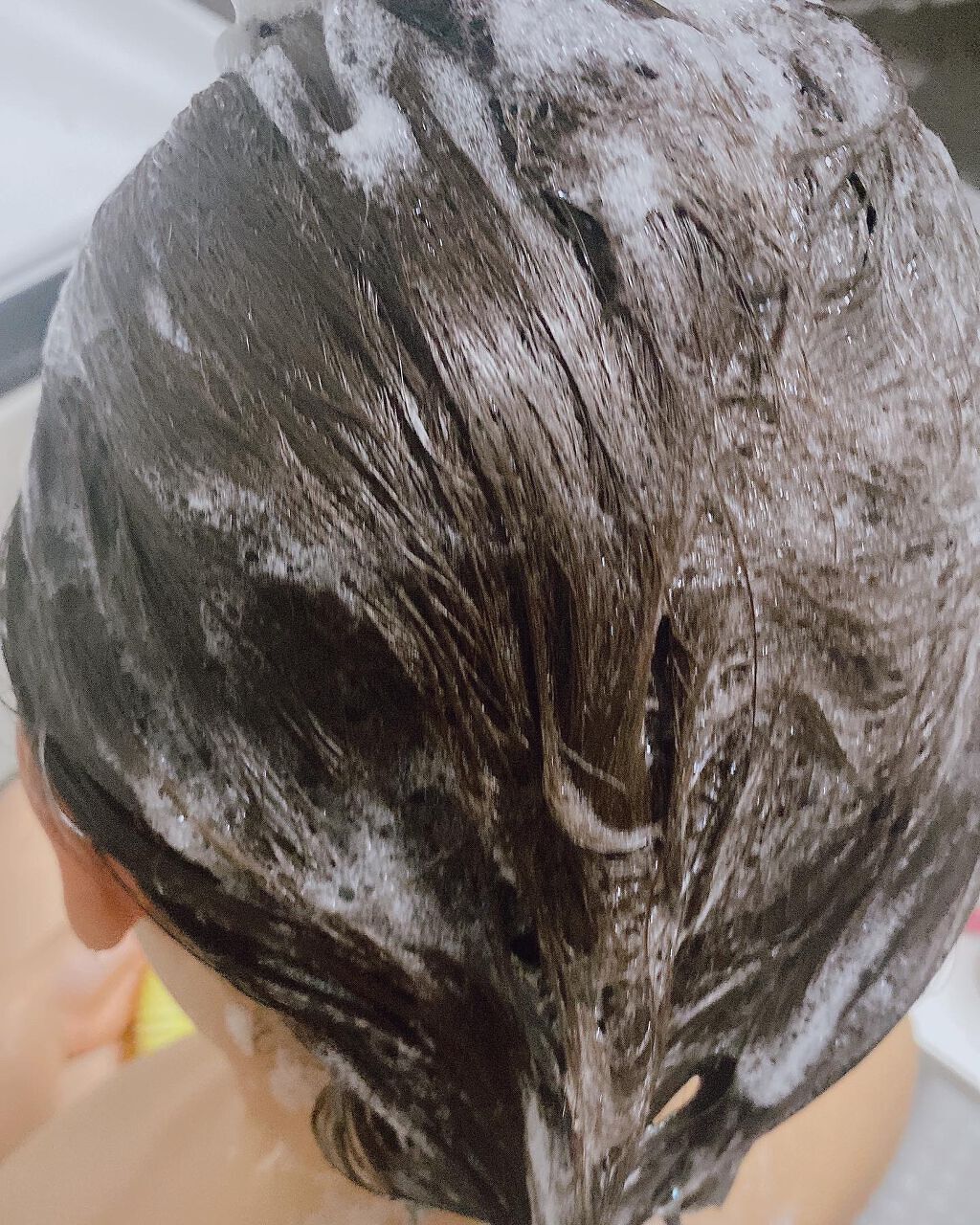 吸着スパークリングシャンプー /MoccHi SKIN/市販シャンプーを使ったクチコミ(4枚目)