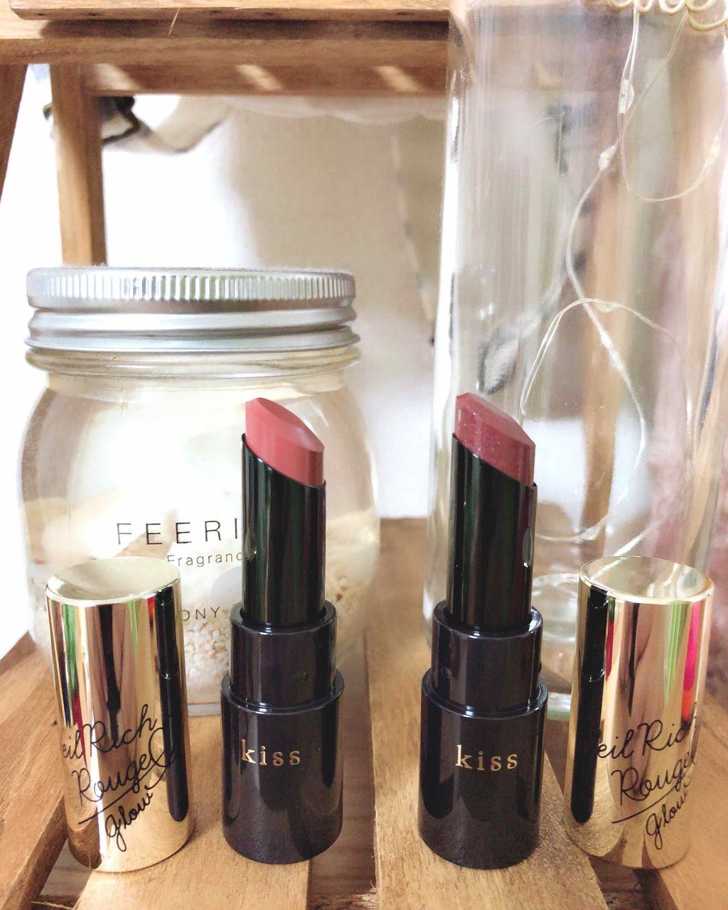 ヴェールリッチルージュ グロウ/KiSS/口紅を使ったクチコミ(1枚目)