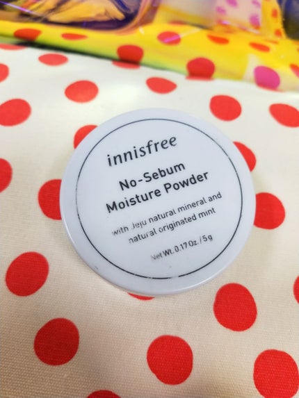 ノーセバム モイスチャーパウダー/innisfree/プレストパウダーを使ったクチコミ(1枚目)