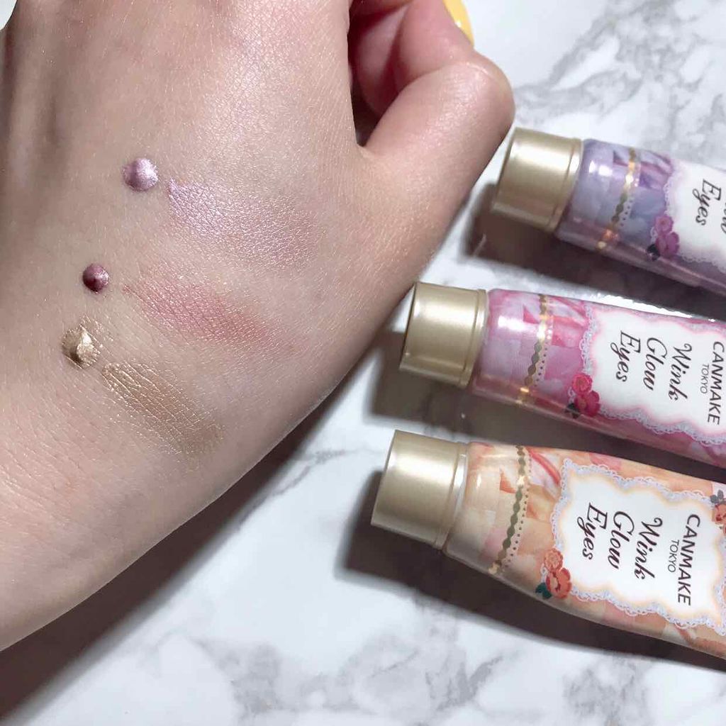 ウィンクグロウアイズ/キャンメイク/ジェル・クリームアイシャドウを使ったクチコミ(2枚目)