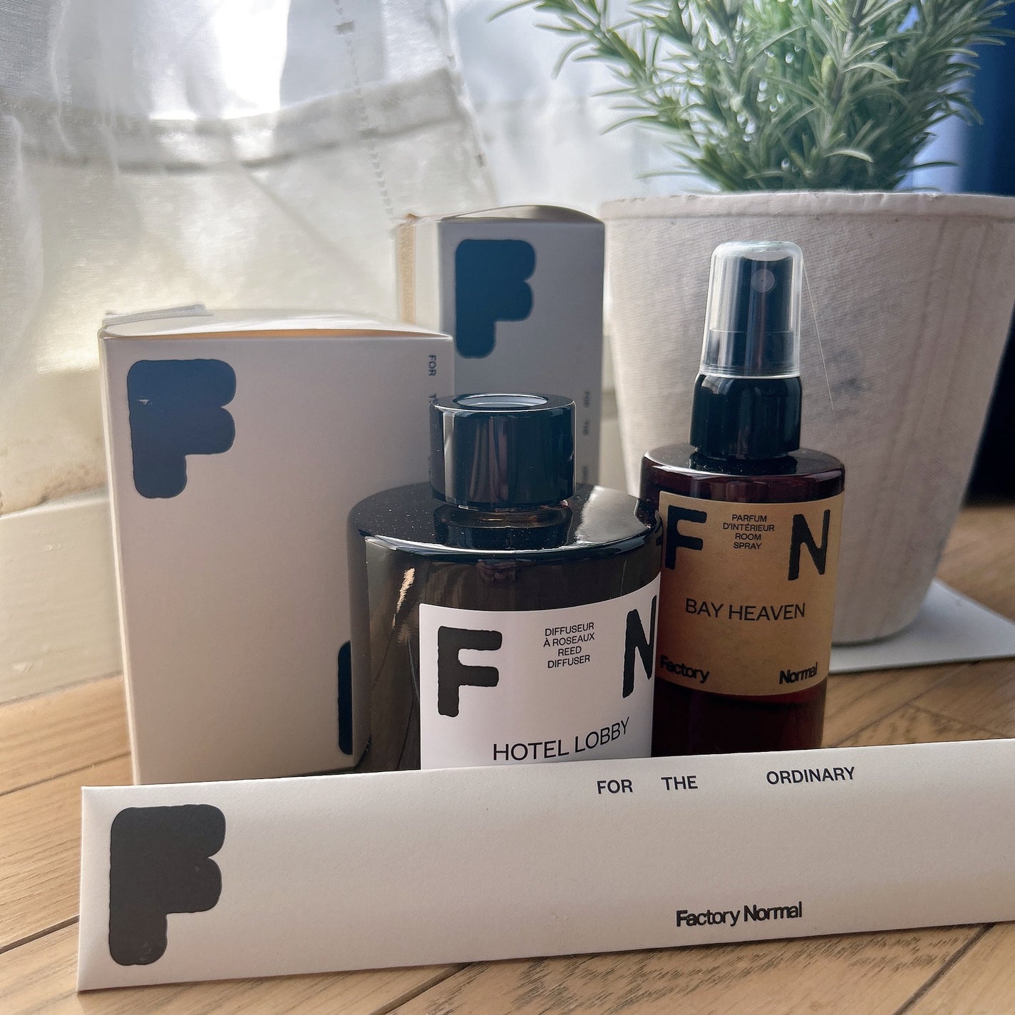 ディフューザー - HOTEL LOBBY/Factory Normal/ルームフレグランスを使ったクチコミ(1枚目)