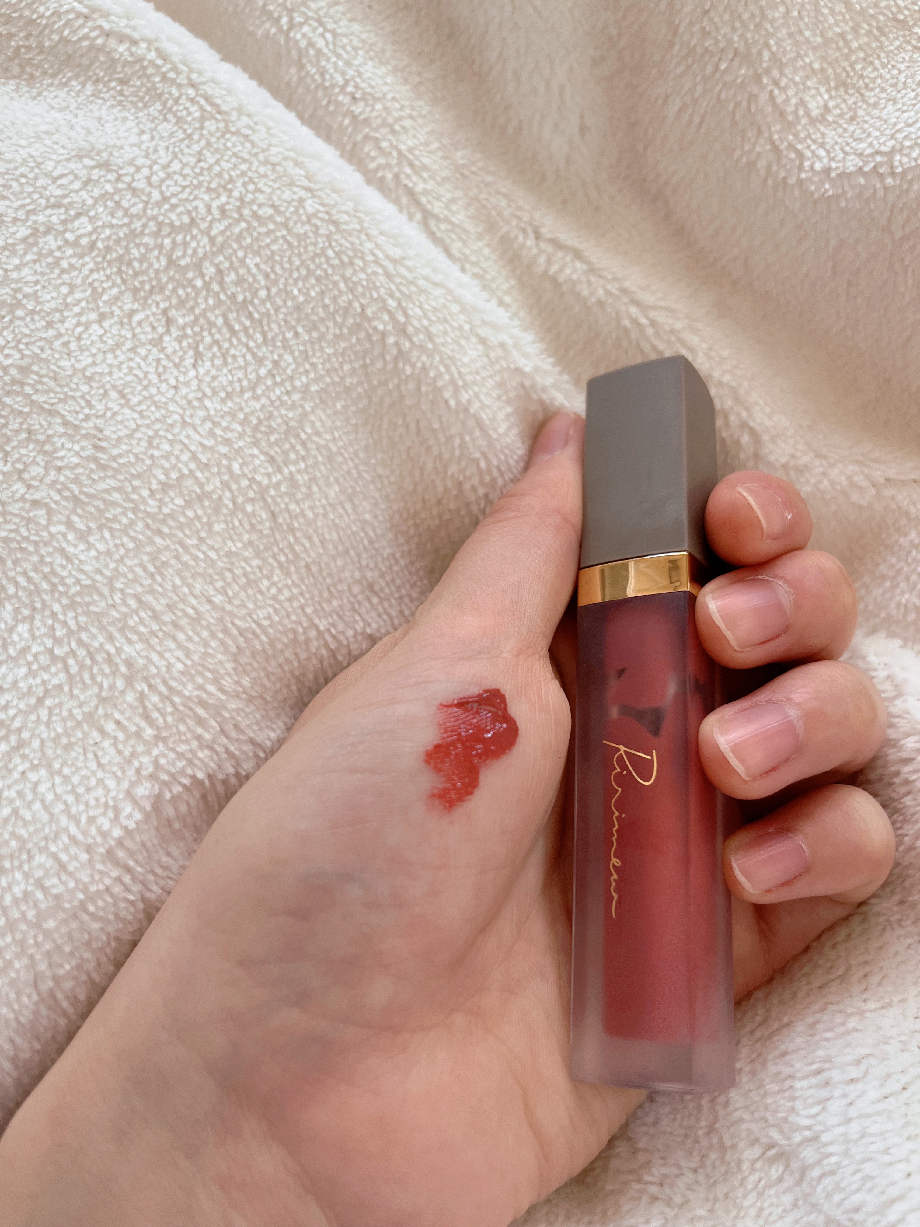 センシュアルフィックスティント/Ririmew/リップティントを使ったクチコミ（2枚目）