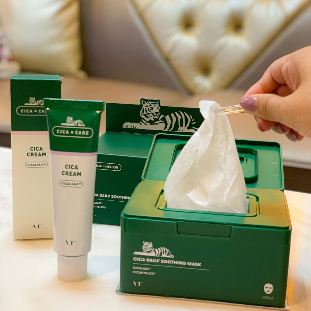 CICA クリーム/VT/フェイスクリームを使ったクチコミ(1枚目)