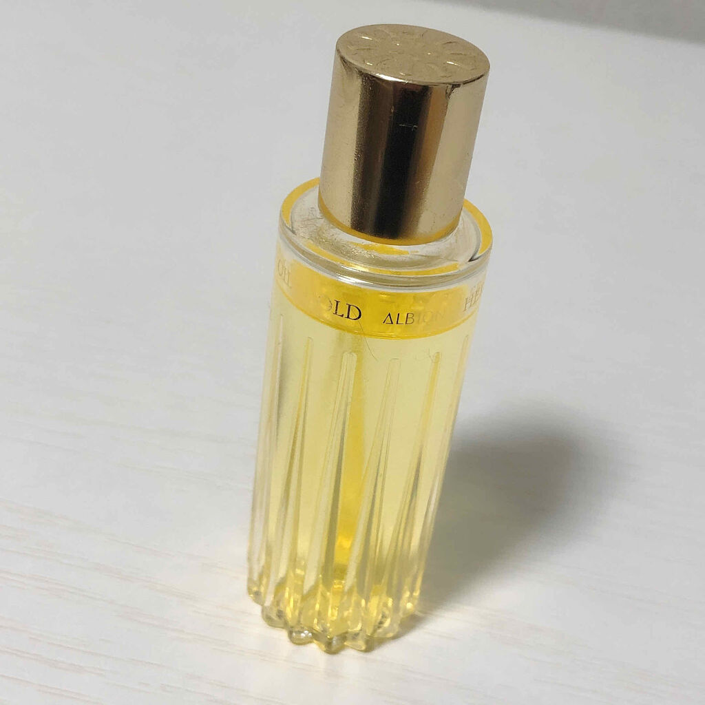 アルビオン ハーバルオイル ゴールド/ALBION/フェイスオイルを使ったクチコミ（2枚目）