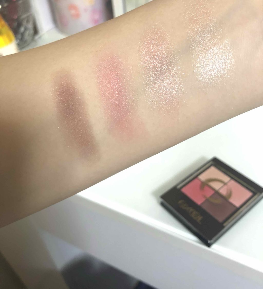 リアルクローズシャドウ/excel/アイシャドウパレットを使ったクチコミ（2枚目）