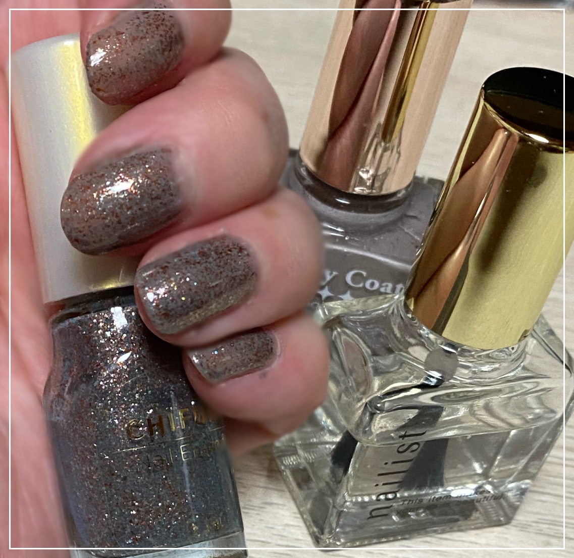 ネイル エナメル/ちふれ/マニキュアを使ったクチコミ（1枚目）