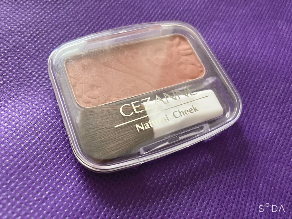ナチュラル チークN/CEZANNE/パウダーチークを使ったクチコミ（1枚目）