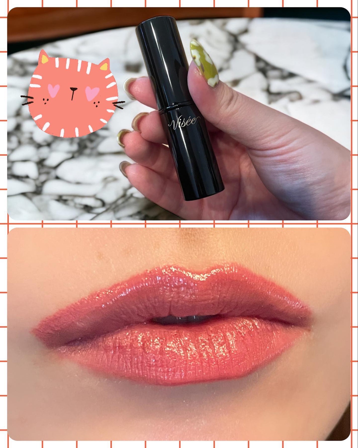 ネンマクフェイク ルージュ/Visée/口紅を使ったクチコミ(2枚目)