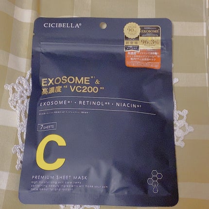 シートマスク VC100+レチノール/CICIBELLA/シートマスク・パックを使ったクチコミ(1枚目)