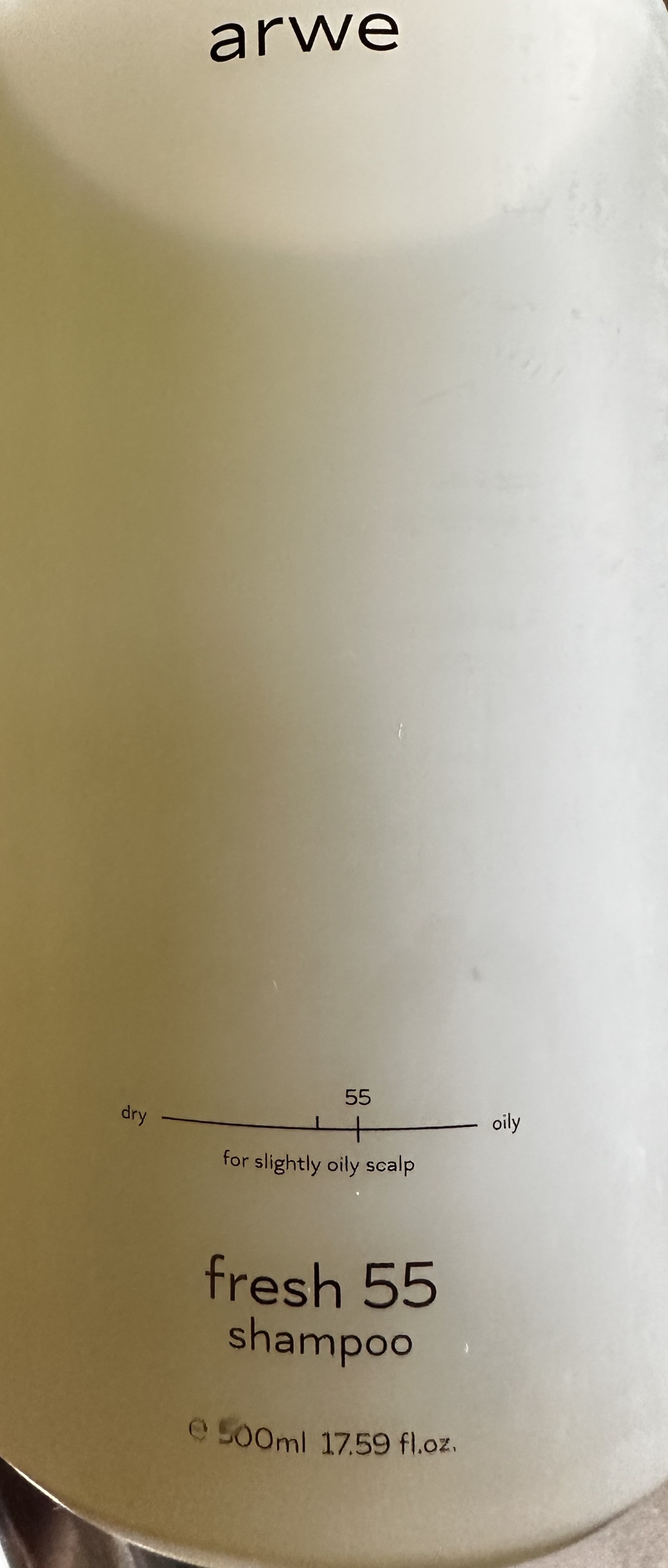 fresh 55 shampoo/arwe/市販シャンプーを使ったクチコミ（1枚目）