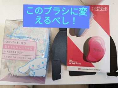 コンパクトスタイラー/TANGLE TEEZER/ヘアブラシを使ったクチコミ（1枚目）