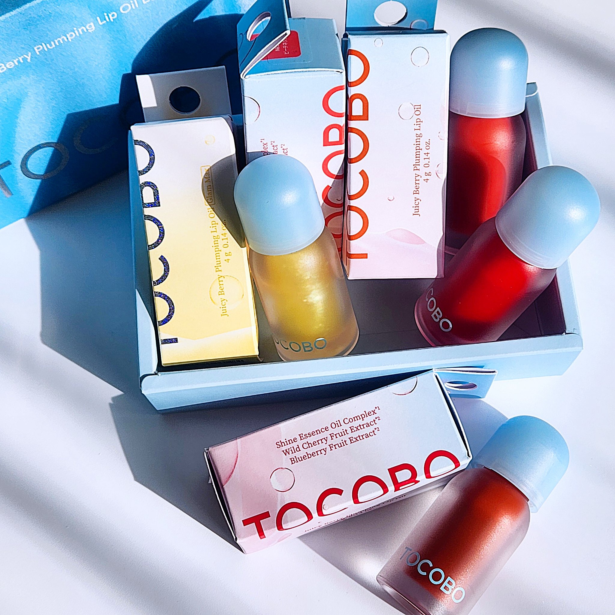 ジューシーベリープランピングリップオイル/TOCOBO/リップグロスを使ったクチコミ（1枚目）