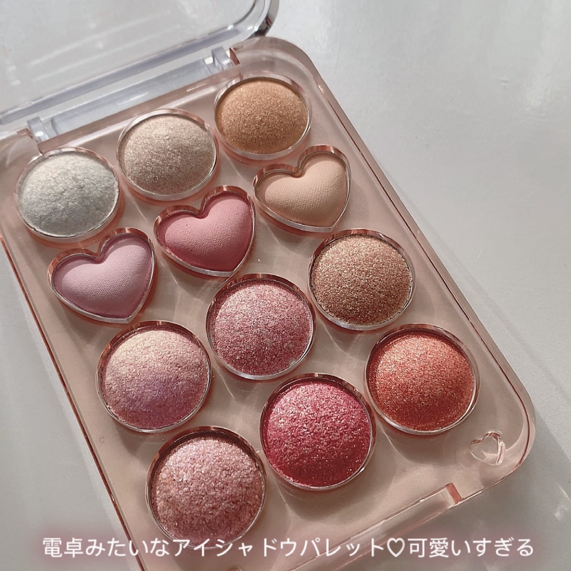 目元チュートリアルアイパレット/Colorgram/アイシャドウパレットを使ったクチコミ（2枚目）