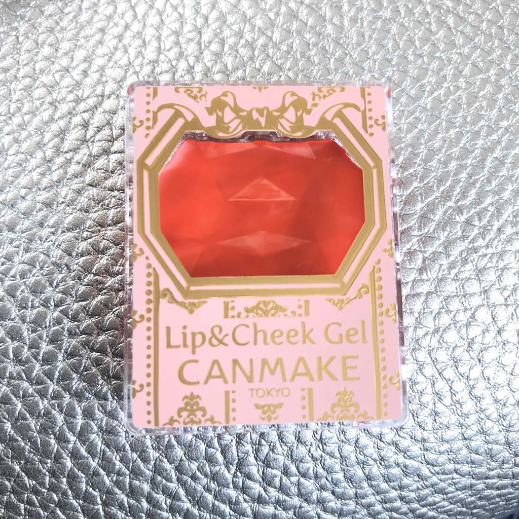 リップ＆チーク ジェル 02 アップルマンゴーパフェ/キャンメイク/ジェル・クリームチークを使ったクチコミ（1枚目）