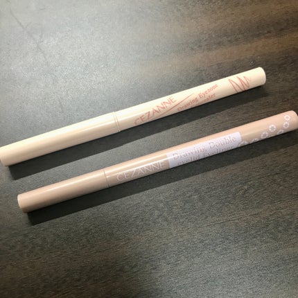 描くふたえアイライナー/CEZANNE/リキッドアイライナーを使ったクチコミ(2枚目)