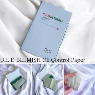 Dr.G ドクタージー オイルコントロールペーパーのクチコミ「『Dr.g』
・R.E.D BLEMISH Oil Control Paper
・A’ Cle.....」（3枚目）
