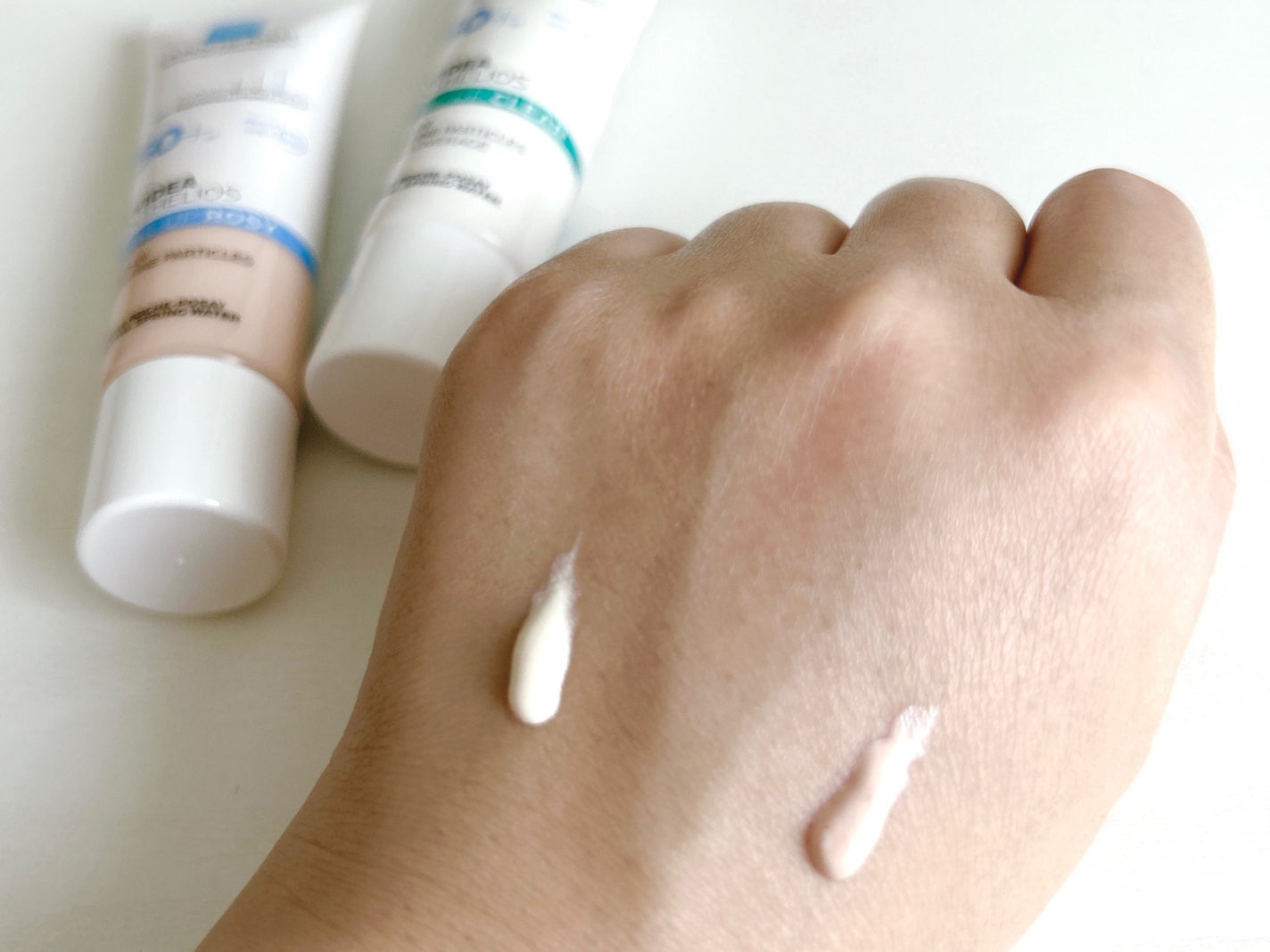 UVイデア XL プロテクショントーンアップ ローズ/ラ ロッシュ ポゼ/日焼け止めクリームを使ったクチコミ(2枚目)