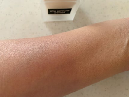 (旧)アンリミテッド ラスティング フルイド/shu uemura/リキッドファンデーションを使ったクチコミ(3枚目)