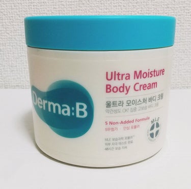 ウルトラモイスチャーボディクリーム 430ml/Derma:B/ボディクリームを使ったクチコミ（1枚目）