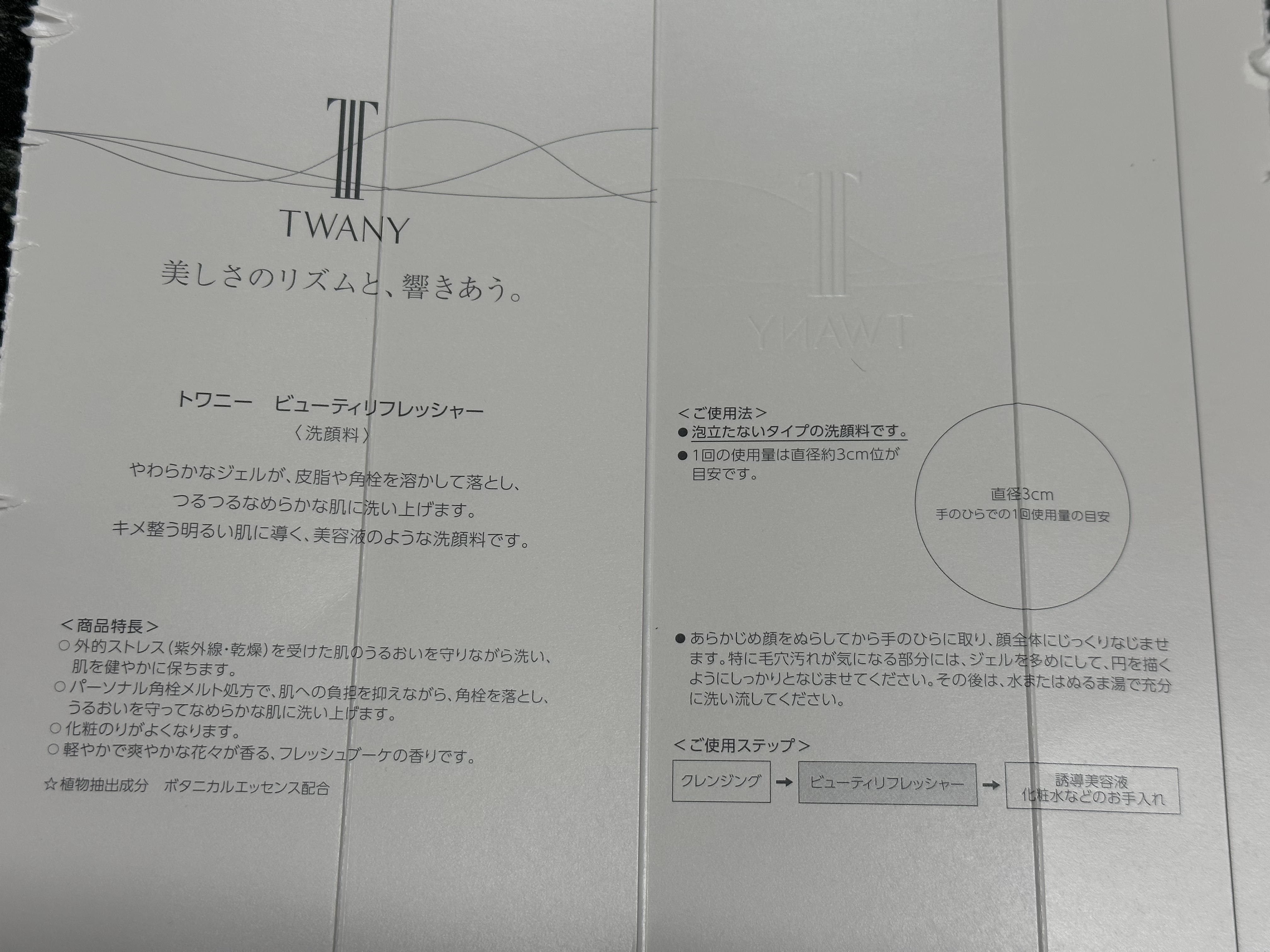 ビューティリフレッシャー/TWANY/その他洗顔料を使ったクチコミ（3枚目）