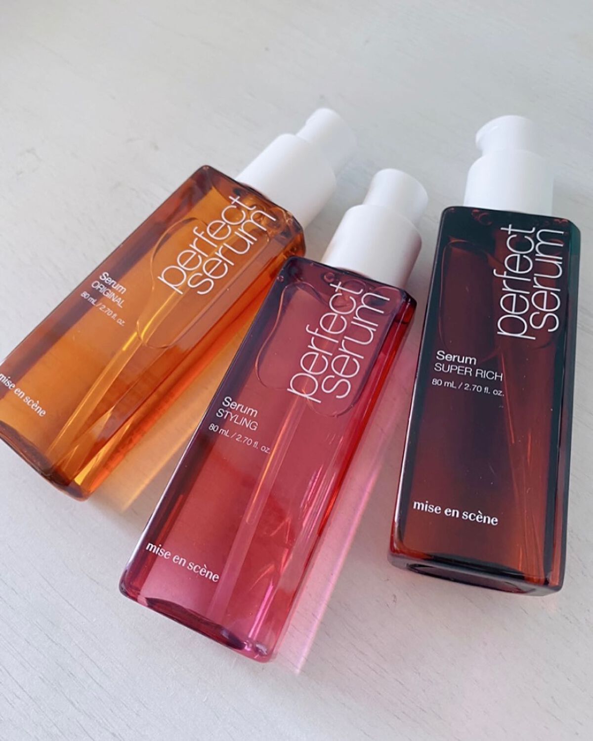 パーフェクト セラム リッチ/miseenscene/ヘアオイルを使ったクチコミ（1枚目）