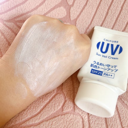 UV サン ベール クリーム/ちふれ/日焼け止めクリームを使ったクチコミ(3枚目)
