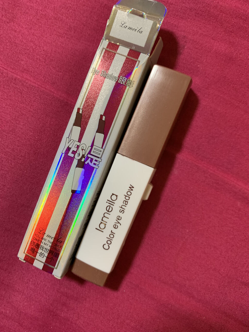 アイシャドウパレット/Lameila/アイシャドウパレットを使ったクチコミ（1枚目）