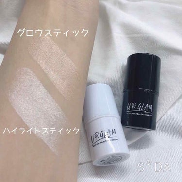 UR GLAM　FACE GLOSS STICK/U R GLAM/ジェル・クリームチークを使ったクチコミ（3枚目）