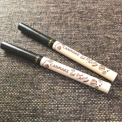 ジェルラインアーティスト/キャンメイク/ジェルアイライナーを使ったクチコミ(1枚目)