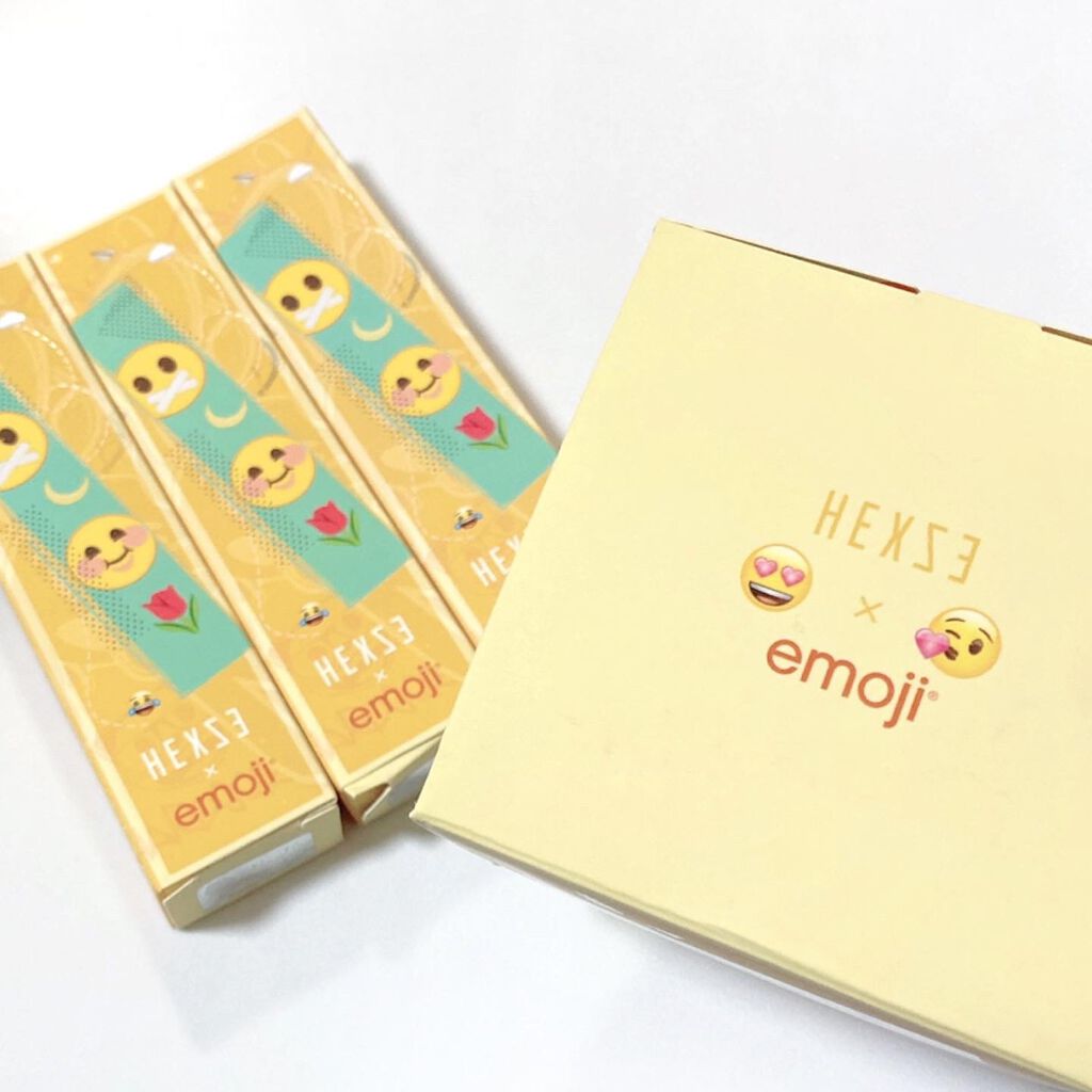 Hexze emoji the iconic brand リップグロス/HEXZE(ヘックスゼ)/リップグロスを使ったクチコミ(5枚目)