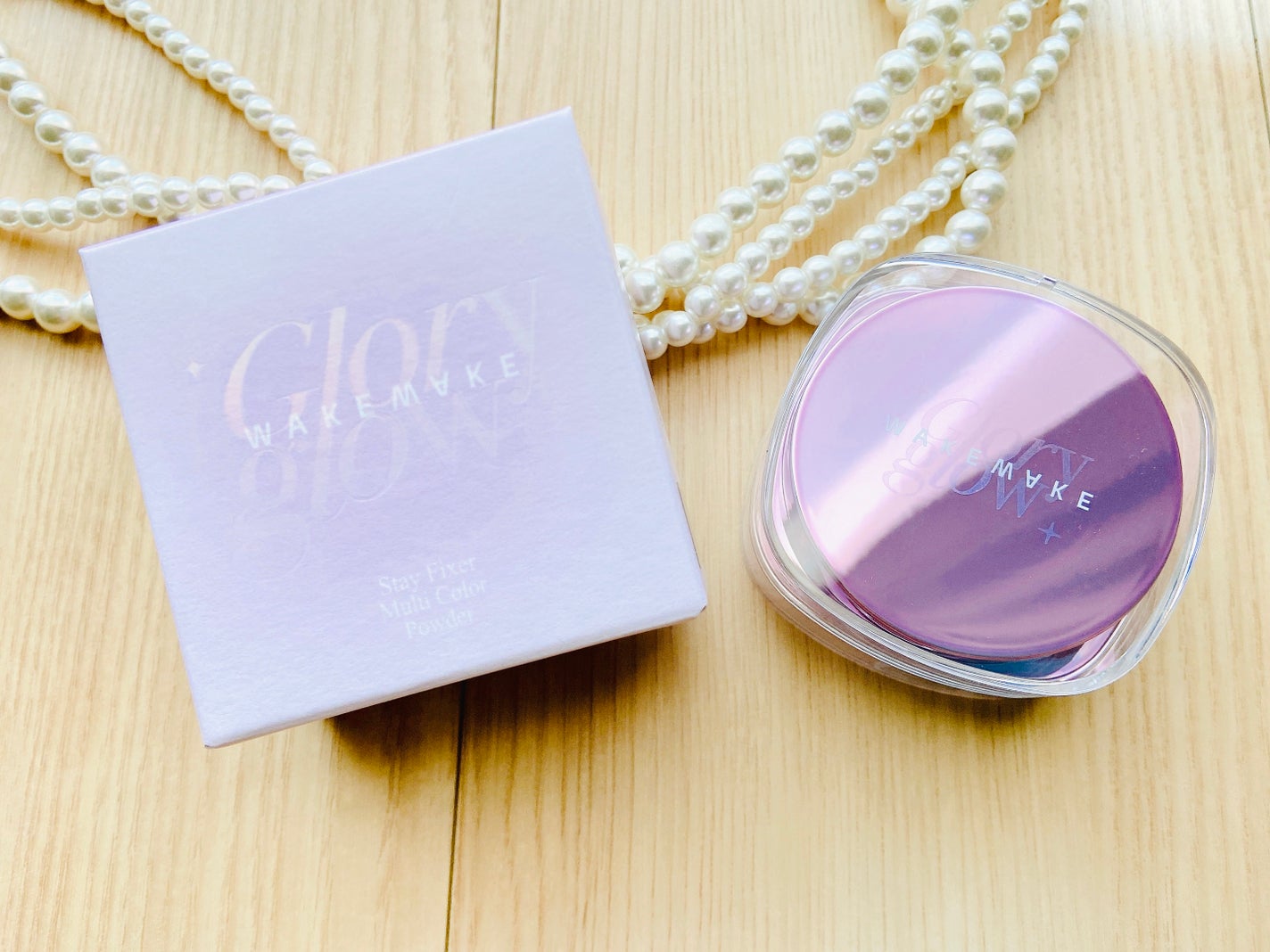 ステイフィクサーマルチカラーパウダー/wakemake/ルースパウダーを使ったクチコミ(3枚目)