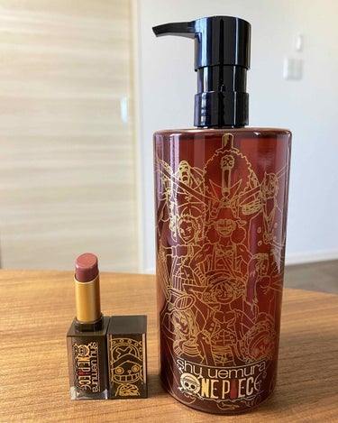 ルージュ アンリミテッド ラッカーシャイン ヌーディ ロゼオ(限定)/shu uemura/口紅を使ったクチコミ（1枚目）