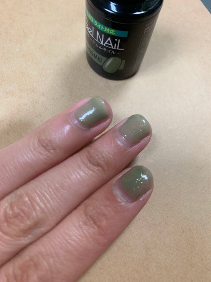 ジェルネイル(ライト対応)/セリア/ジェルネイルを使ったクチコミ(2枚目)