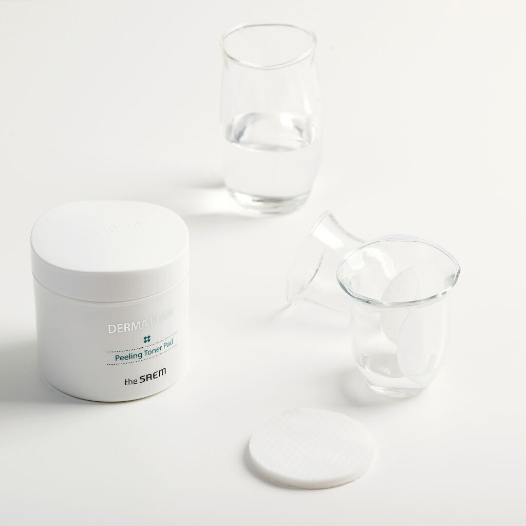 ダーマプラン ピーリングトナーパッド the SAEM