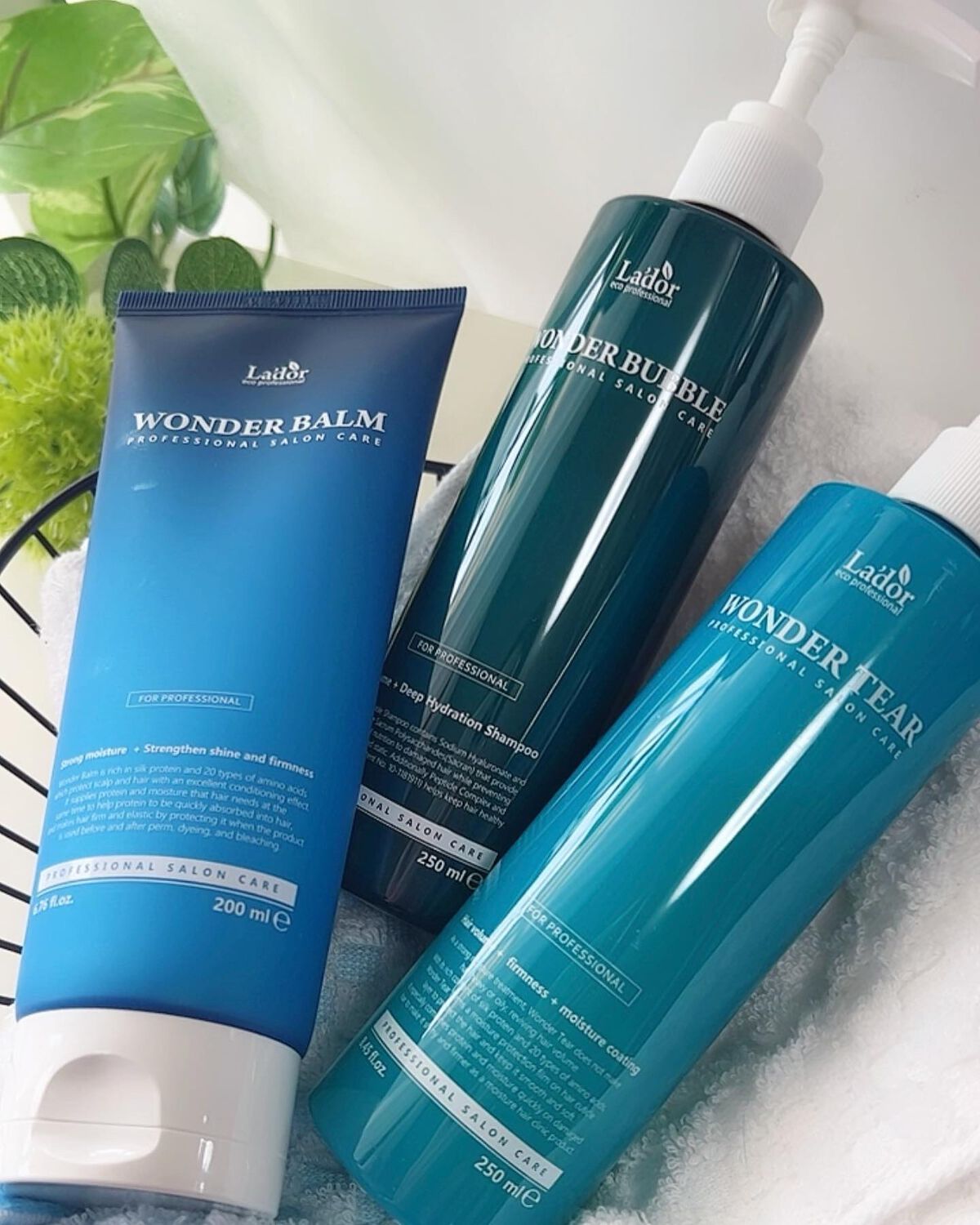 WONDER BALM/La'dor/洗い流すヘアトリートメントを使ったクチコミ(1枚目)