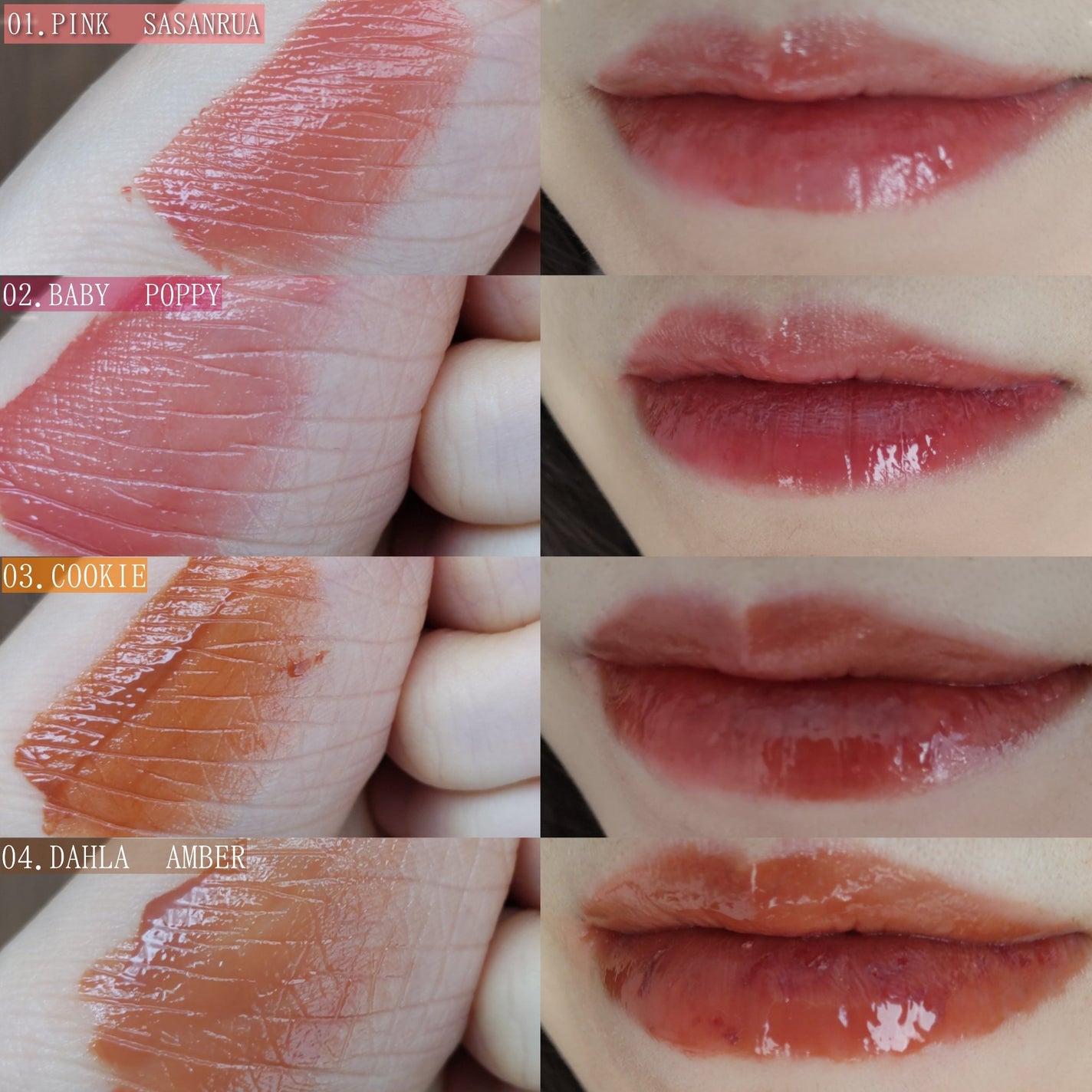 フルーティントブーケ/RICAFROSH/リップティントを使ったクチコミ(3枚目)