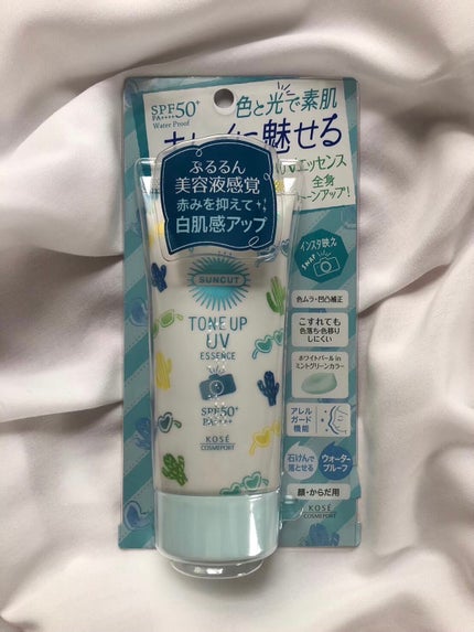 トーンアップUV エッセンス/サンカット®/日焼け止めローションを使ったクチコミ(1枚目)