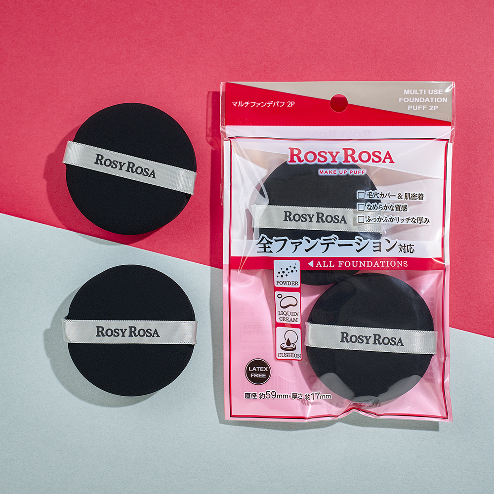 マルチファンデパフ 2P/ロージーローザ/パフ・スポンジを使ったクチコミ（1枚目）