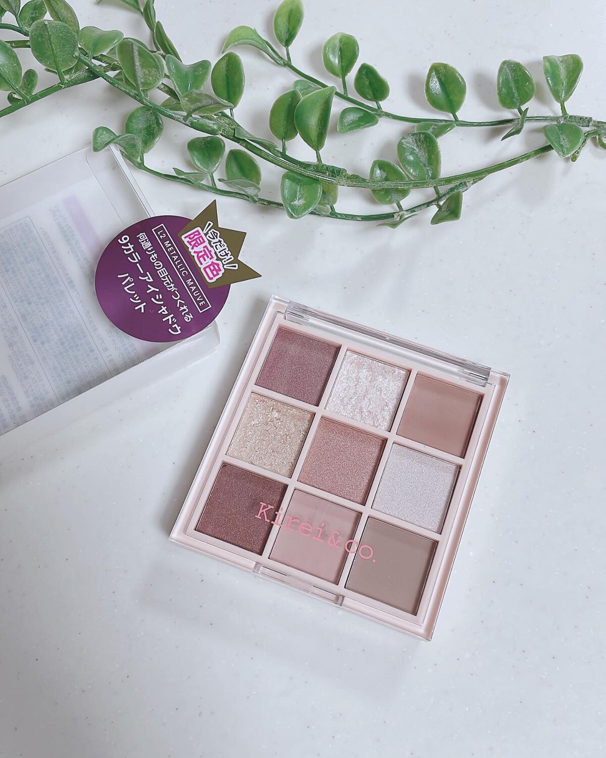 アイシャドウパレット/Kirei&co./アイシャドウパレットを使ったクチコミ(1枚目)