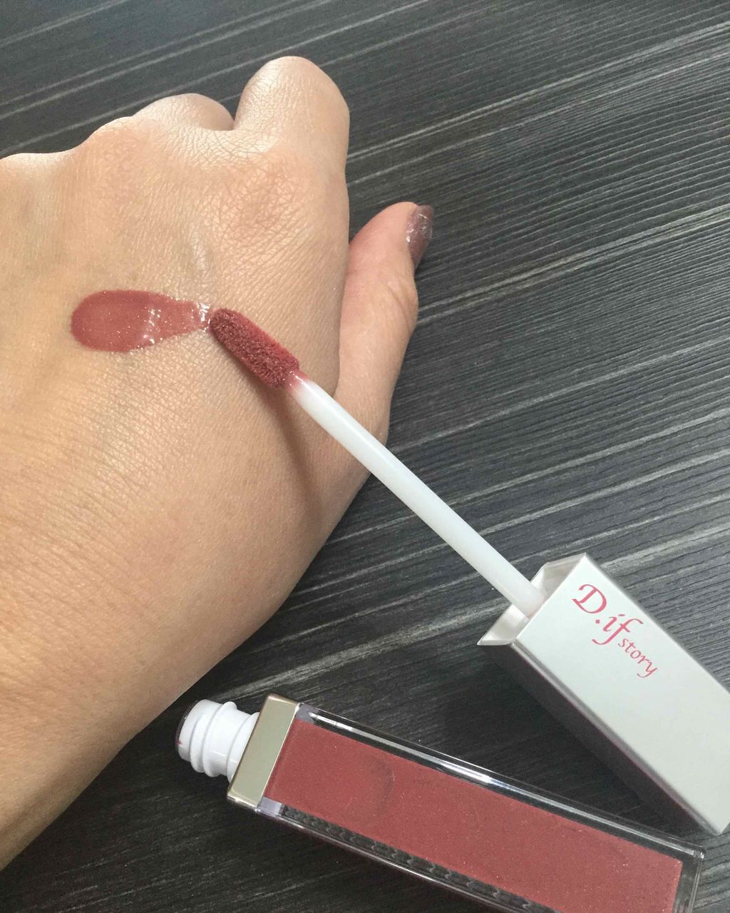 リュビジューリップジェル/D.if story(ディフ ストーリー)/口紅を使ったクチコミ(2枚目)