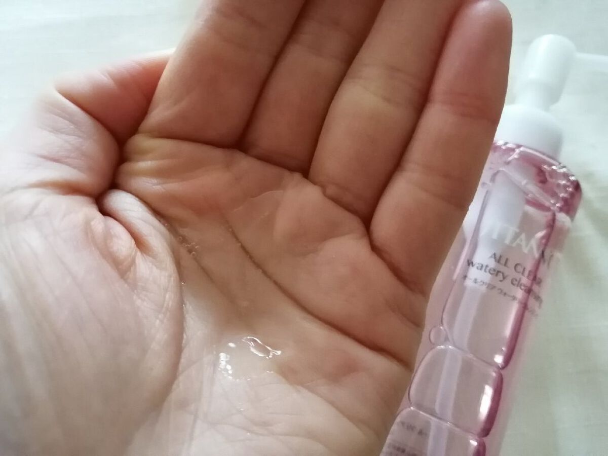 ジタンノオールクリアウォータリークレンジング/JITANNO/クレンジングジェルを使ったクチコミ（3枚目）